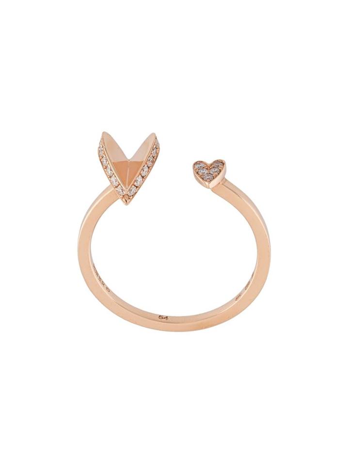 Ruifier 'elements Flutter Heart' Diamond Ring