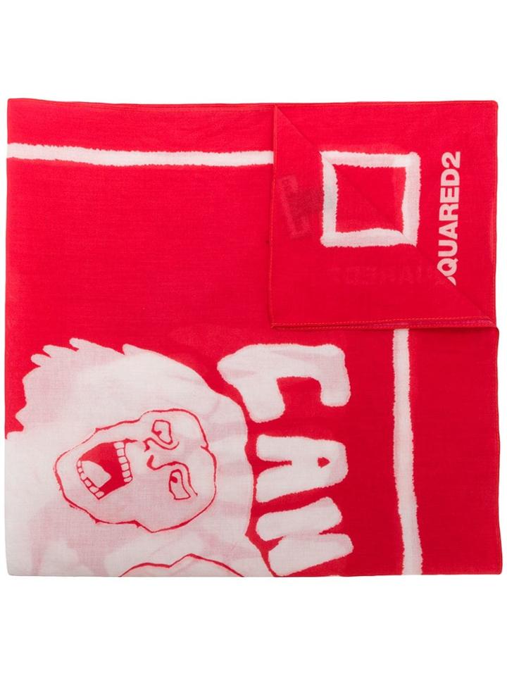 Dsquared2 Canadian Monster Foulard