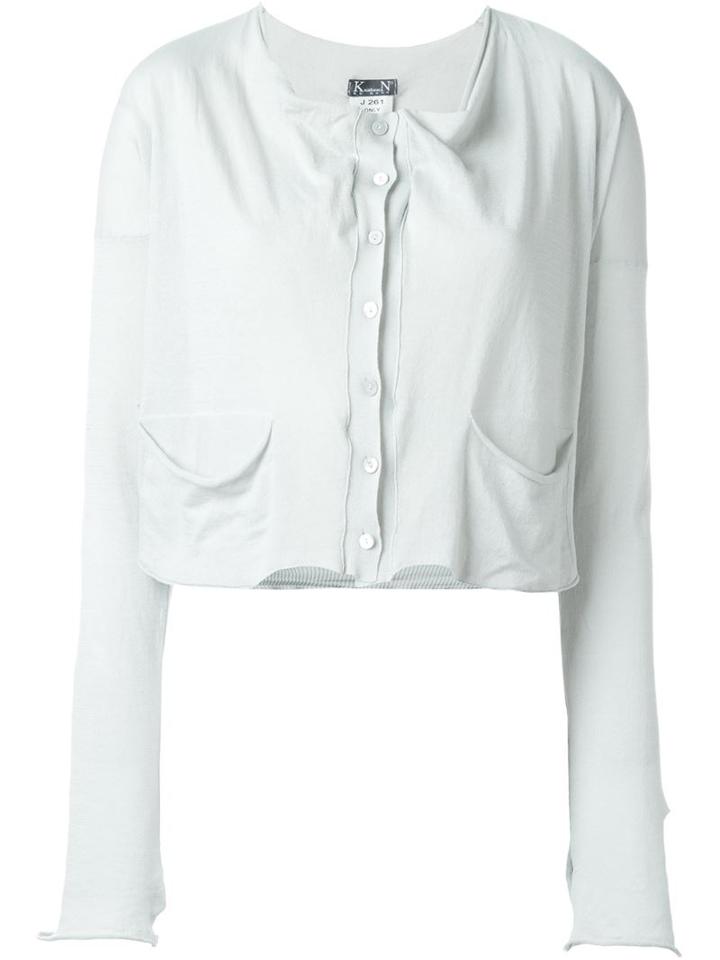 Kristensen Du Nord Cropped Knitted Cardigan