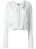 Kristensen Du Nord Cropped Knitted Cardigan
