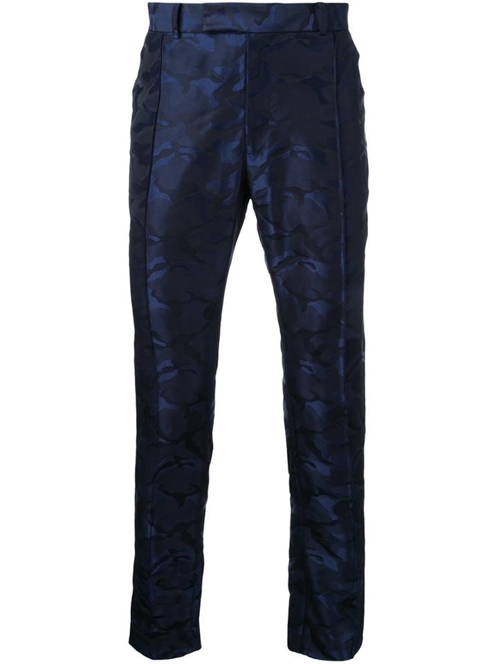 Strateas Carlucci Camouflage Print Trousers