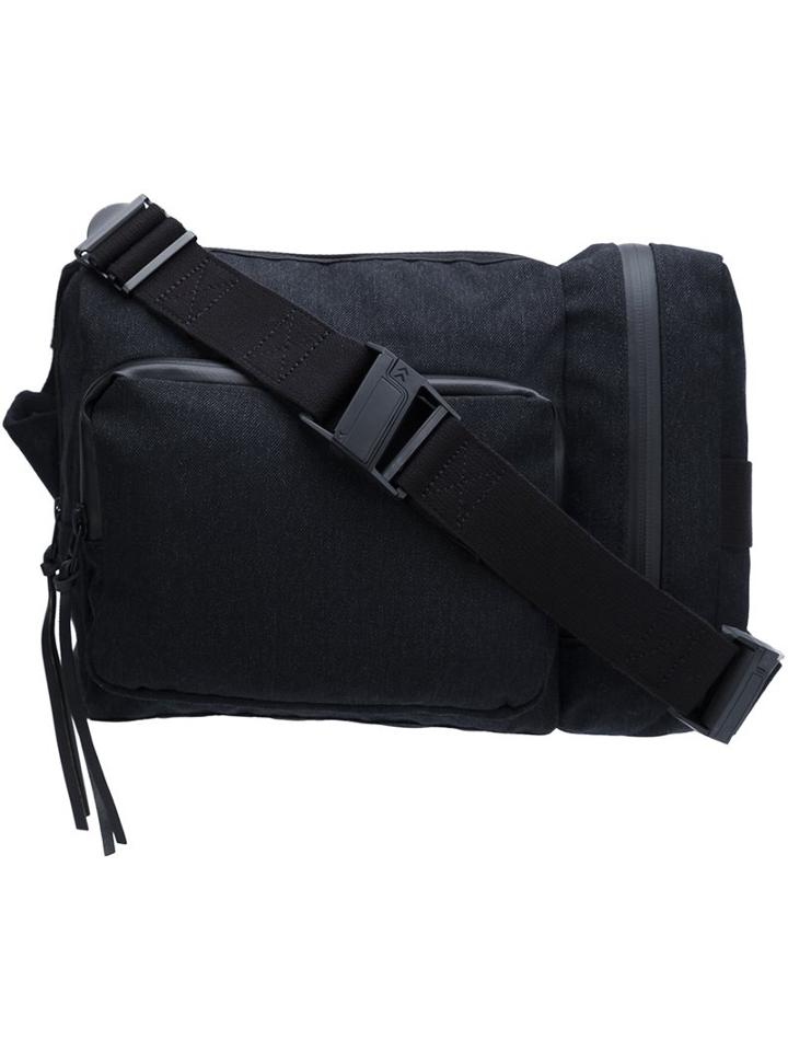 Devoa 'west' Bag, Men's, Black, Cotton/polyester/wool