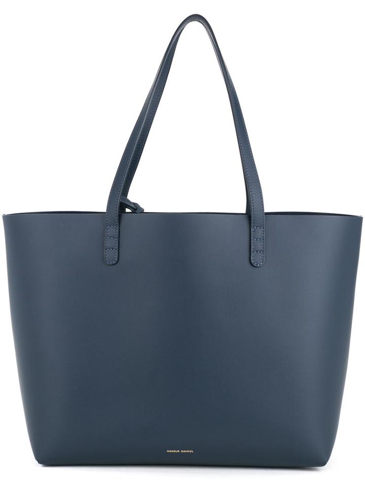 Mansur Gavriel - Shopper Tote - Women - Calf Leather - One Size, Blue, Calf Leather