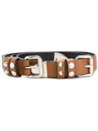 Prada Studded Belt - Brown