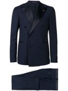 Tagliatore Classic Double-breasted Suit - Blue