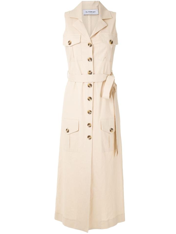 Olympiah Bryone Midi Dress - Neutrals