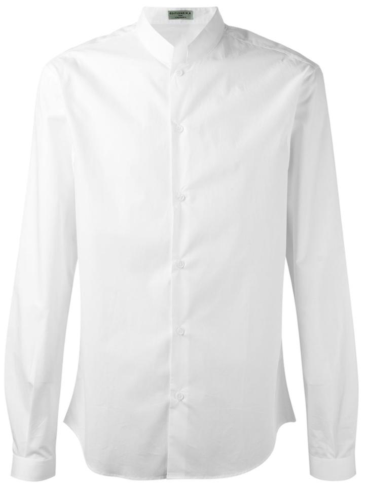 Éditions M.r 'officer Collar' Shirt - White