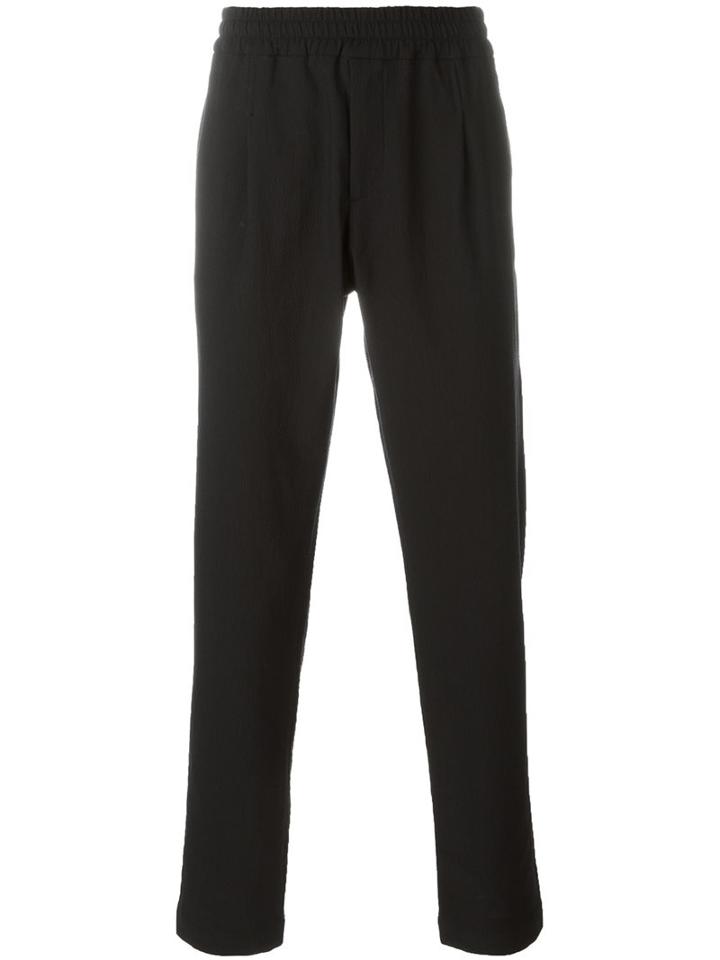 Soulland 'pino' Drawstring Trousers, Men's, Size: Large, Black, Cotton/polyester