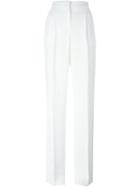 Emilio Pucci Tailored Trousers, Women's, Size: 38, White, Viscose/cotton