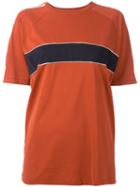 Grace Wales Bonner Contrast T-shirt, Women's, Size: Medium, Yellow/orange, Cotton/silk
