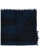 Faliero Sarti Bicolour Scarf, Women's, Blue, Wool/silk