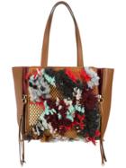 Chloé Milo Embellished Tote Bag - Brown