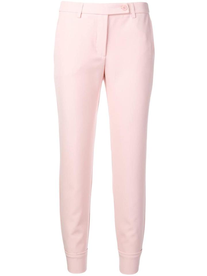 Blugirl Slim Cropped Trousers - Pink