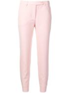 Blugirl Slim Cropped Trousers - Pink