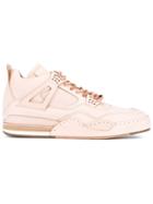 Hender Scheme 'mip-10' Leather Sneakers - Nude & Neutrals