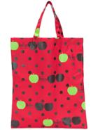 The Beatles X Comme Des Garçons X The Beatles Printed Tote - Red