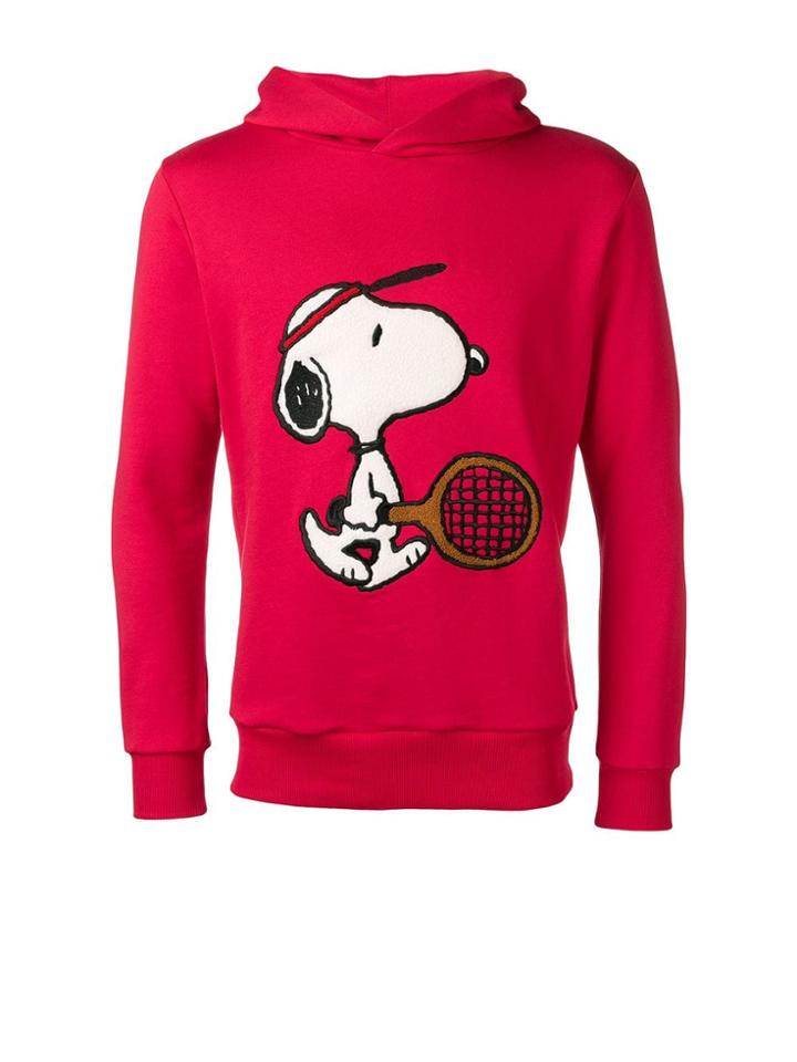 Lc23 Snoopy Motif Hoodie - Red