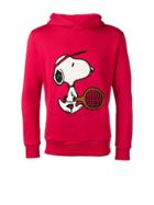 Lc23 Snoopy Motif Hoodie - Red