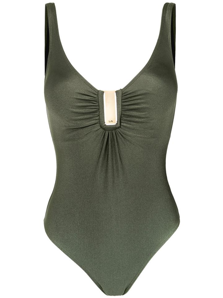 Lygia & Nanny Mirassol Trilobal Swimsuit - Green