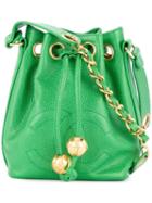 Chanel Pre-owned Drawstring Chain Shoulder Bag - Green