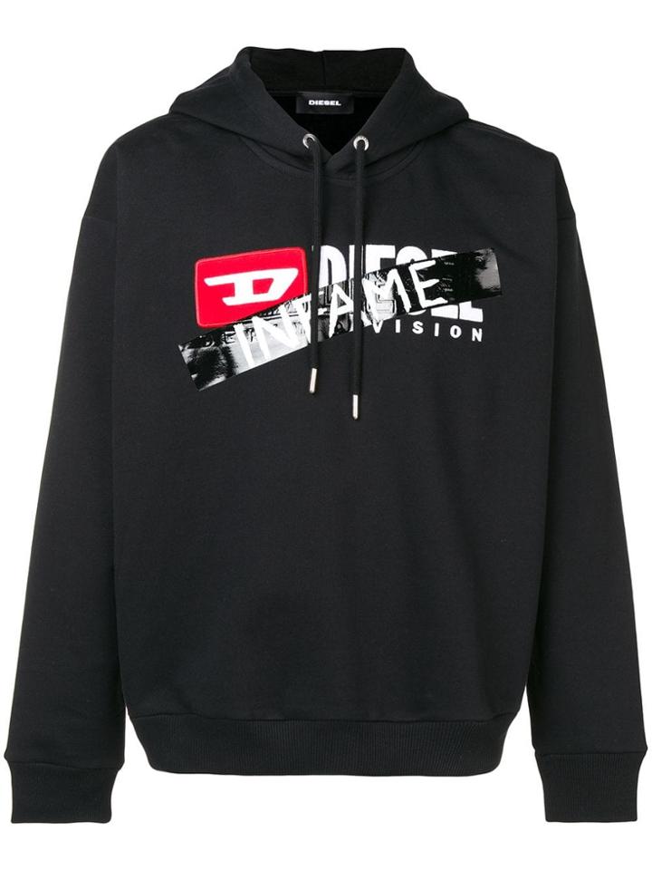 Diesel Hc-s-division-fedez Infame Hoodie - Black