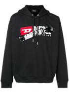 Diesel Hc-s-division-fedez Infame Hoodie - Black