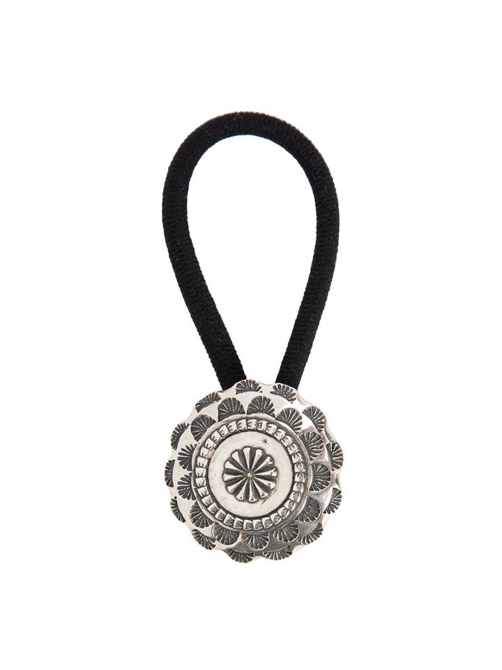 Y's Concho Hairband, Adult Unisex, Grey, Silver
