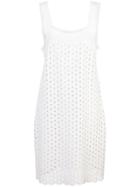 Derek Lam Strapped Fitted Dress - White