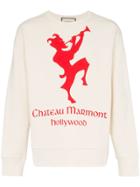 Gucci Chateau Marmont Printed Sweatshirt - Neutrals