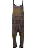 Raquel Allegra Gradient Jumpsuit, Women's, Size: Large, Brown, Cotton/polyester