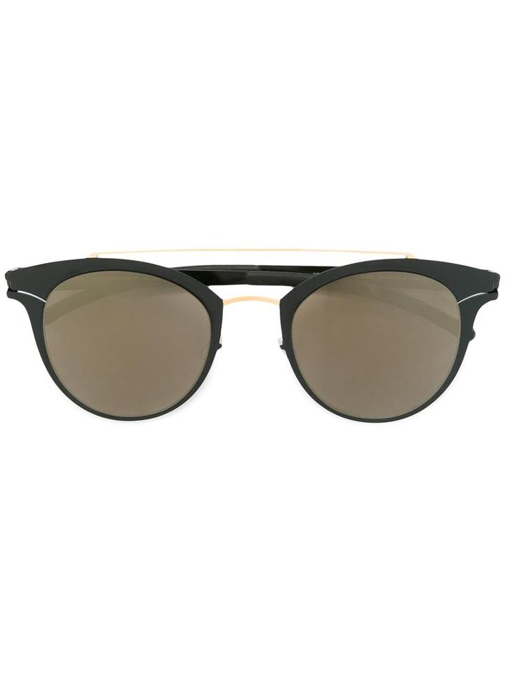 Mykita - 'margo' Sunglasses - Women - Stainless Steel - One Size, Black, Stainless Steel