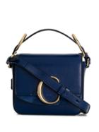 Chloé C Mini Shoulder Bag - Blue