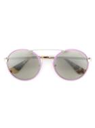 Prada Eyewear Round Frame Sunglasses - Multicolour