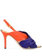 Emilio Pucci Color-block Sandals - Purple