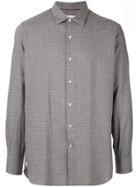 Loro Piana Arthur Highlands Check Shirt - Grey