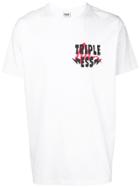 Sss World Corp Chest Print T-shirt - White