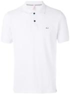 Sun 68 - Contrast Logo Polo Shirt - Men - Cotton/spandex/elastane - S, White, Cotton/spandex/elastane