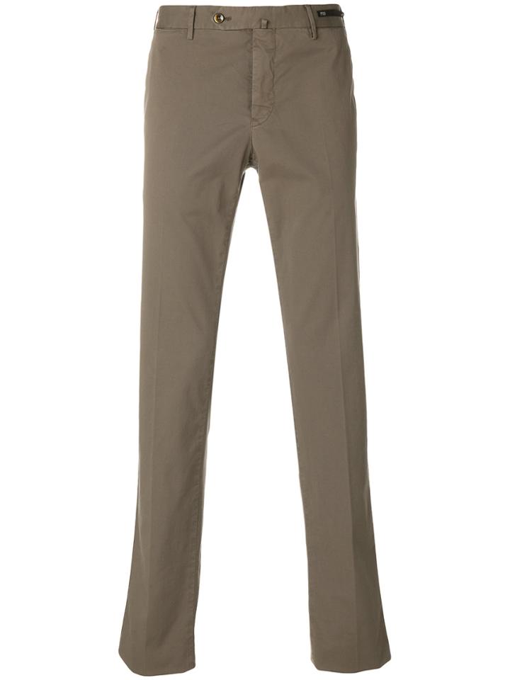 Pt01 Slim Fit Chinos - Grey