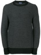 Drumohr Long-sleeve Fitted Sweater - Grey