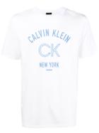Calvin Klein 205w39nyc Front Logo T-shirt - White