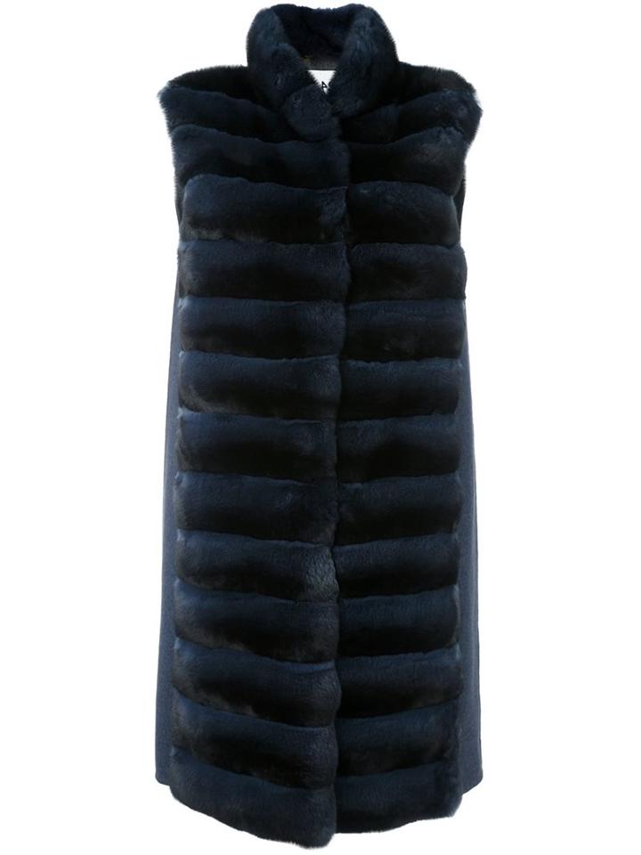 Manzoni 24 Panelled Fur Coat
