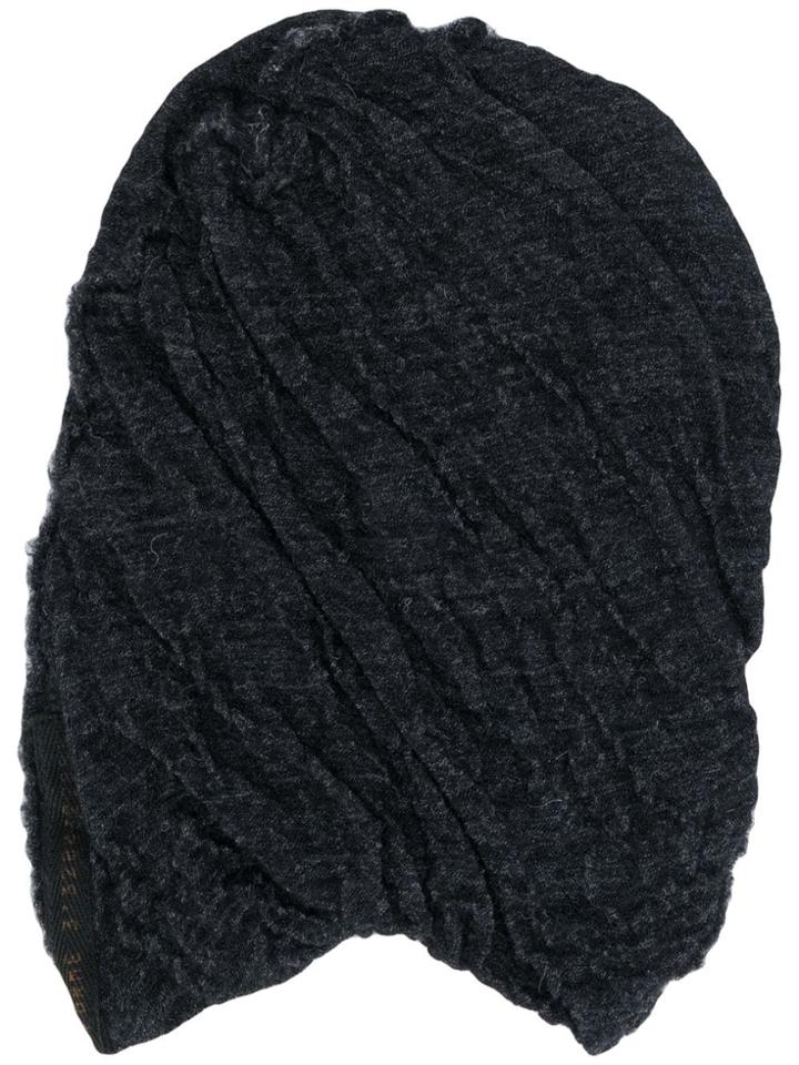 Forme D'expression Twisted Beanie Hat - Grey