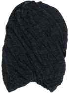 Forme D'expression Twisted Beanie Hat - Grey
