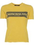 Ksubi Nonchalant T Shirt - Yellow & Orange