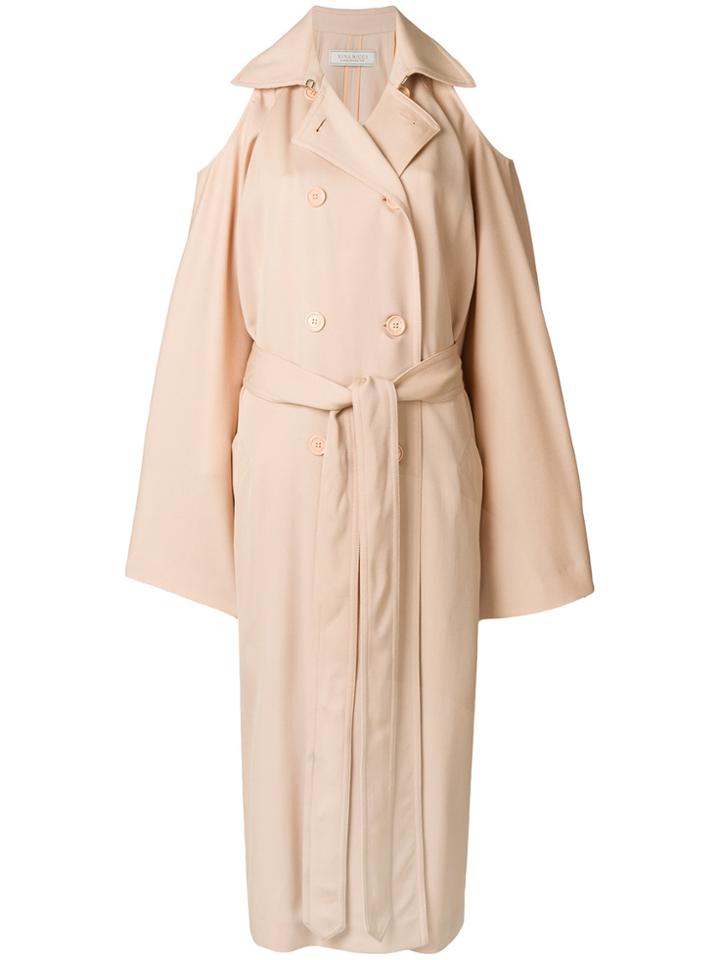 Nina Ricci Trench Coat - Nude & Neutrals