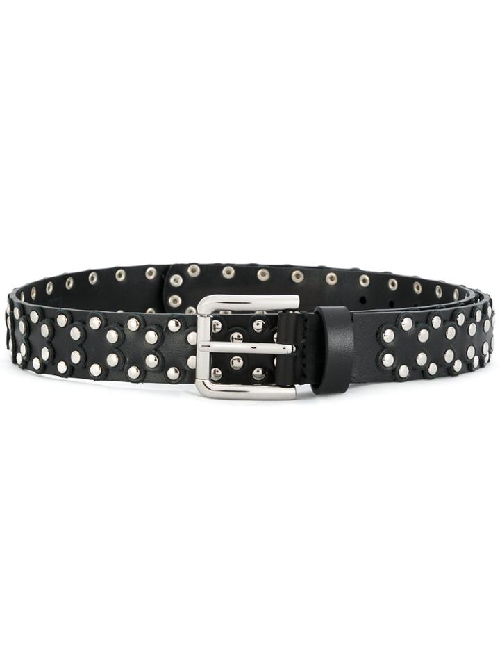 Red Valentino Studded Belt - Black