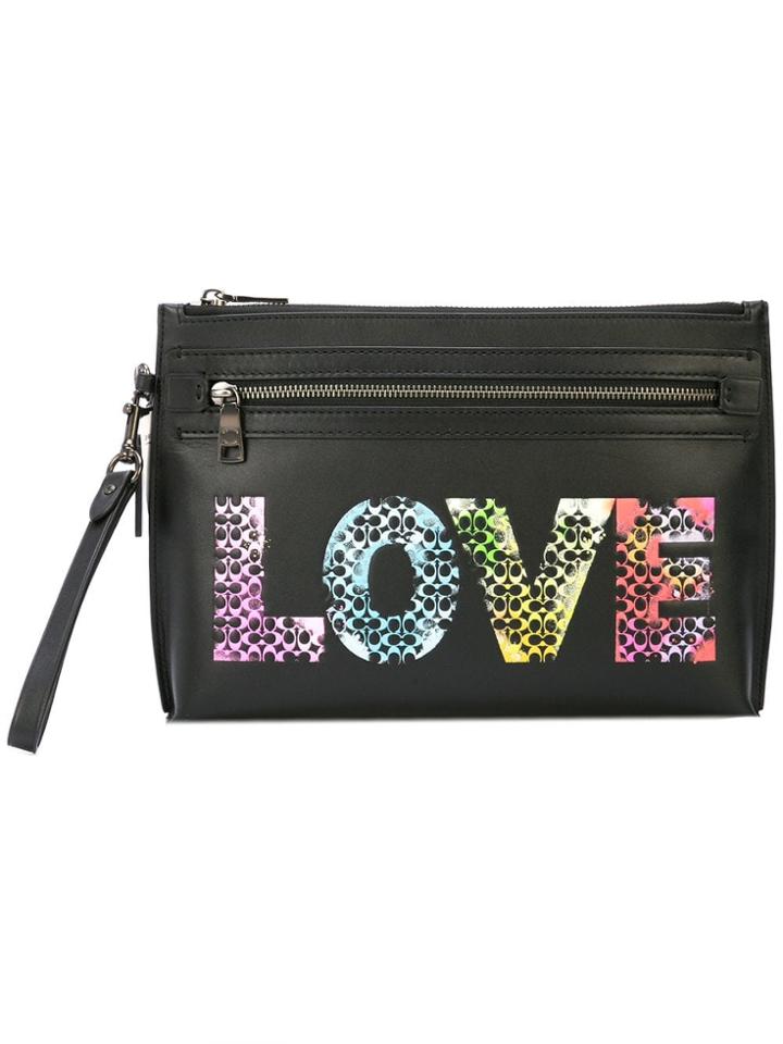 Coach Academy Pouch - Black