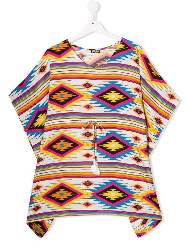 Mc2 Saint Barth Kids Printed Kate Dress - Multicolour