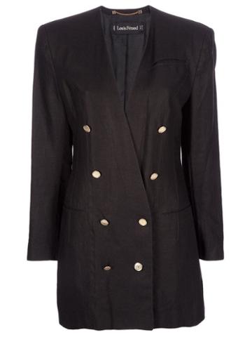 Louis Feraud Pre-owned Double Breasted Jacket - Black