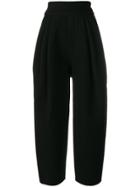 Marc Jacobs High-waisted Palazzo Trousers - Black